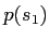 $\displaystyle p(s_1)$