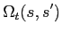 $\displaystyle \Omega_t(s,s^\prime)$